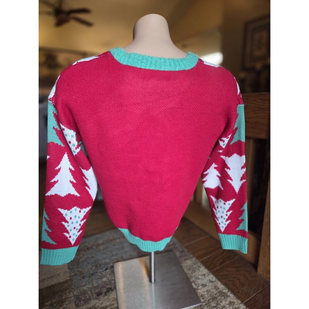 NWT cute Rudolph The Red-Nosed Reindeer Sweater XL Christmas Knit unisex ugly - Picture 2 of 11